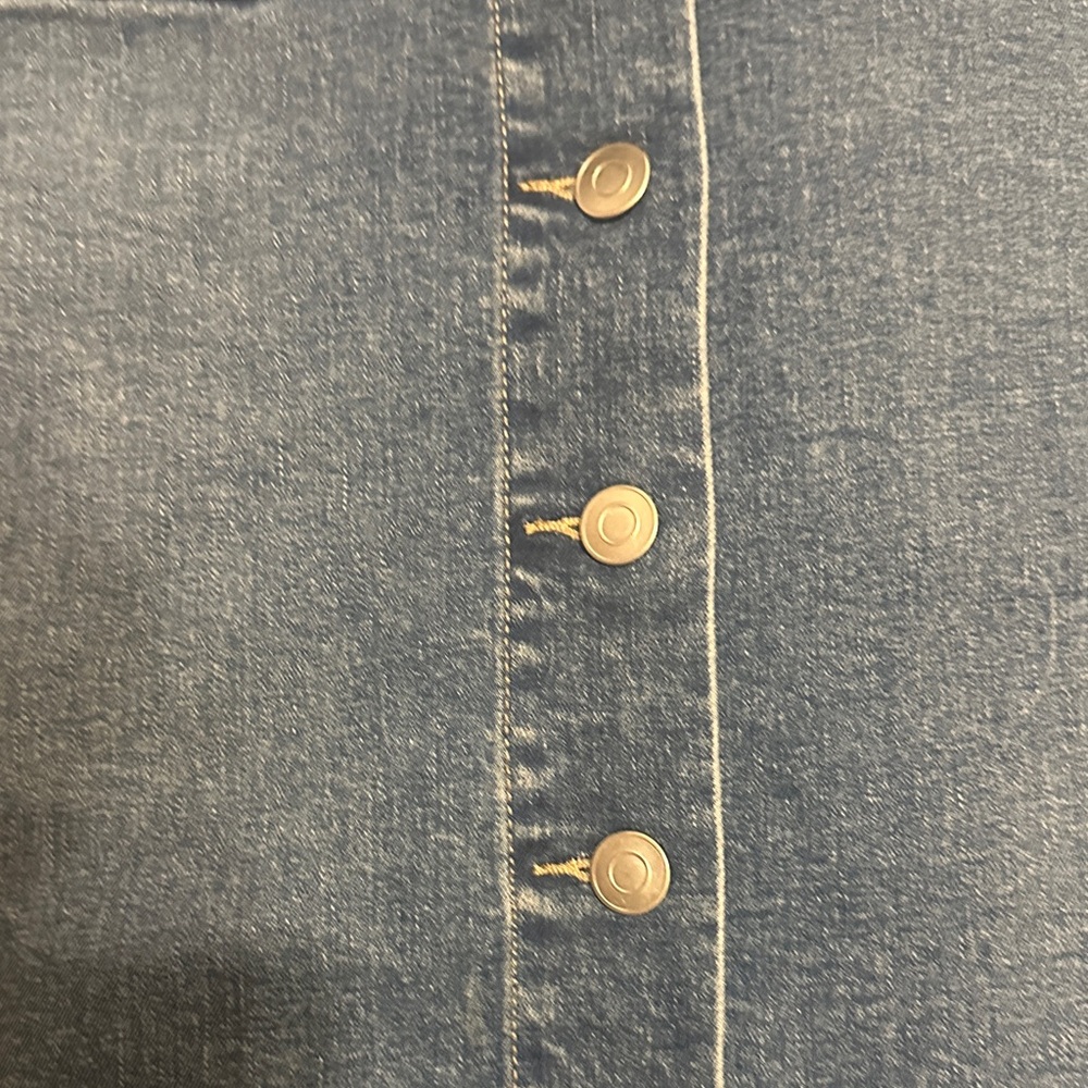 Bagatelle Blue Denim Skirt - Picture 7 of 10